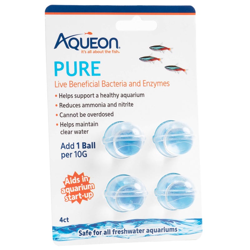 Aqueon Pure Bacteria Supplement - 4 Pack (10 Gallon) - Image 1